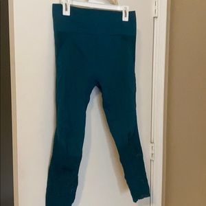 Fabletics blue high waisted leggings - sculptknit